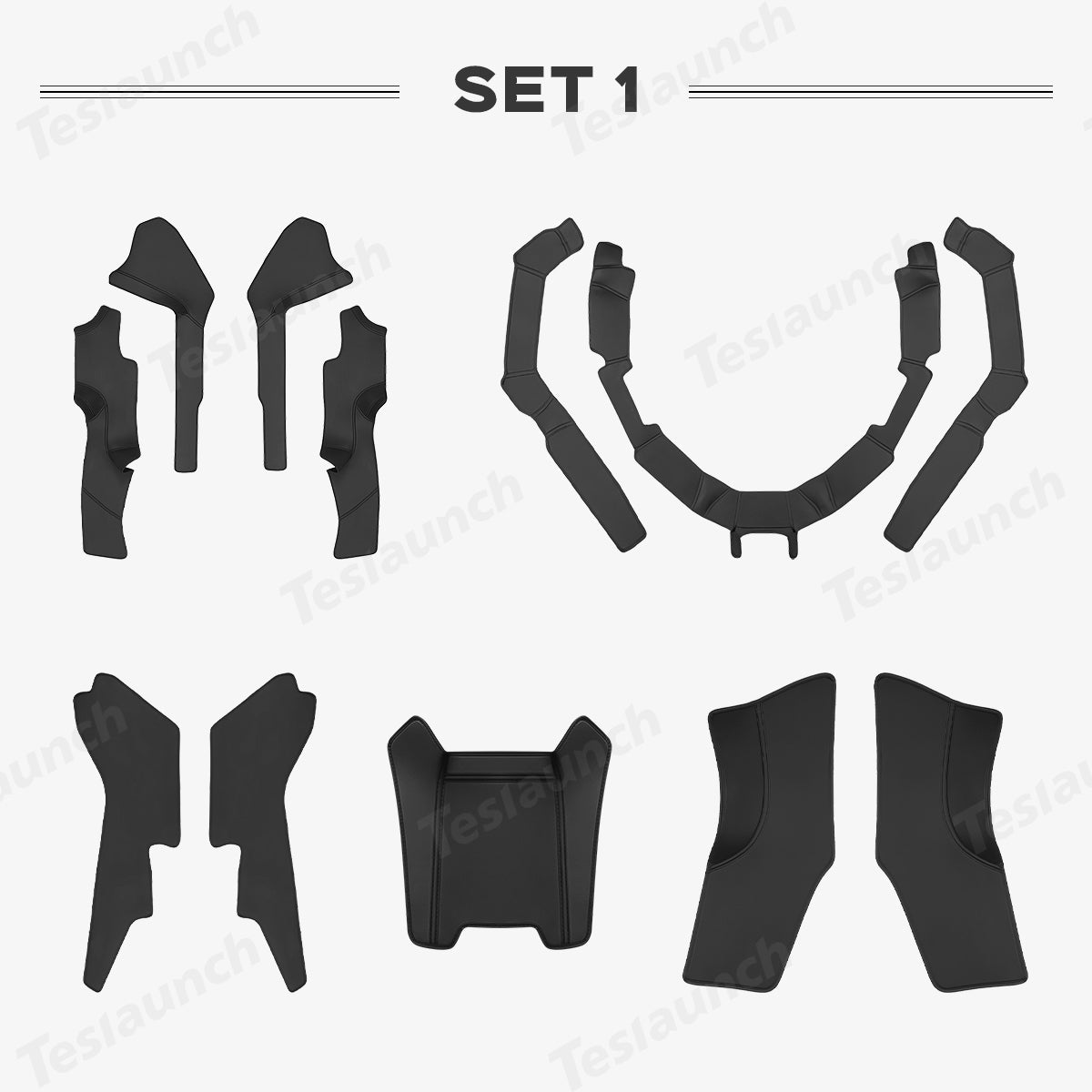 Napa Leather All-Around Interior Protection Kit for Tesla Model Y Juniper 2025+ - T-Launch