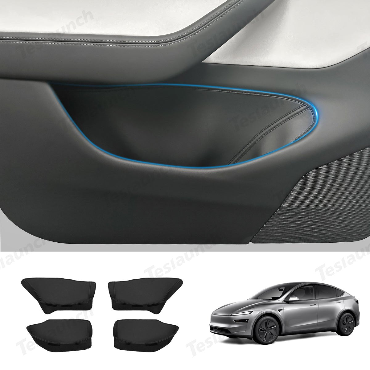 Napa Leather All-Around Interior Protection Kit for Tesla Model Y Juniper 2025+ - T-Launch
