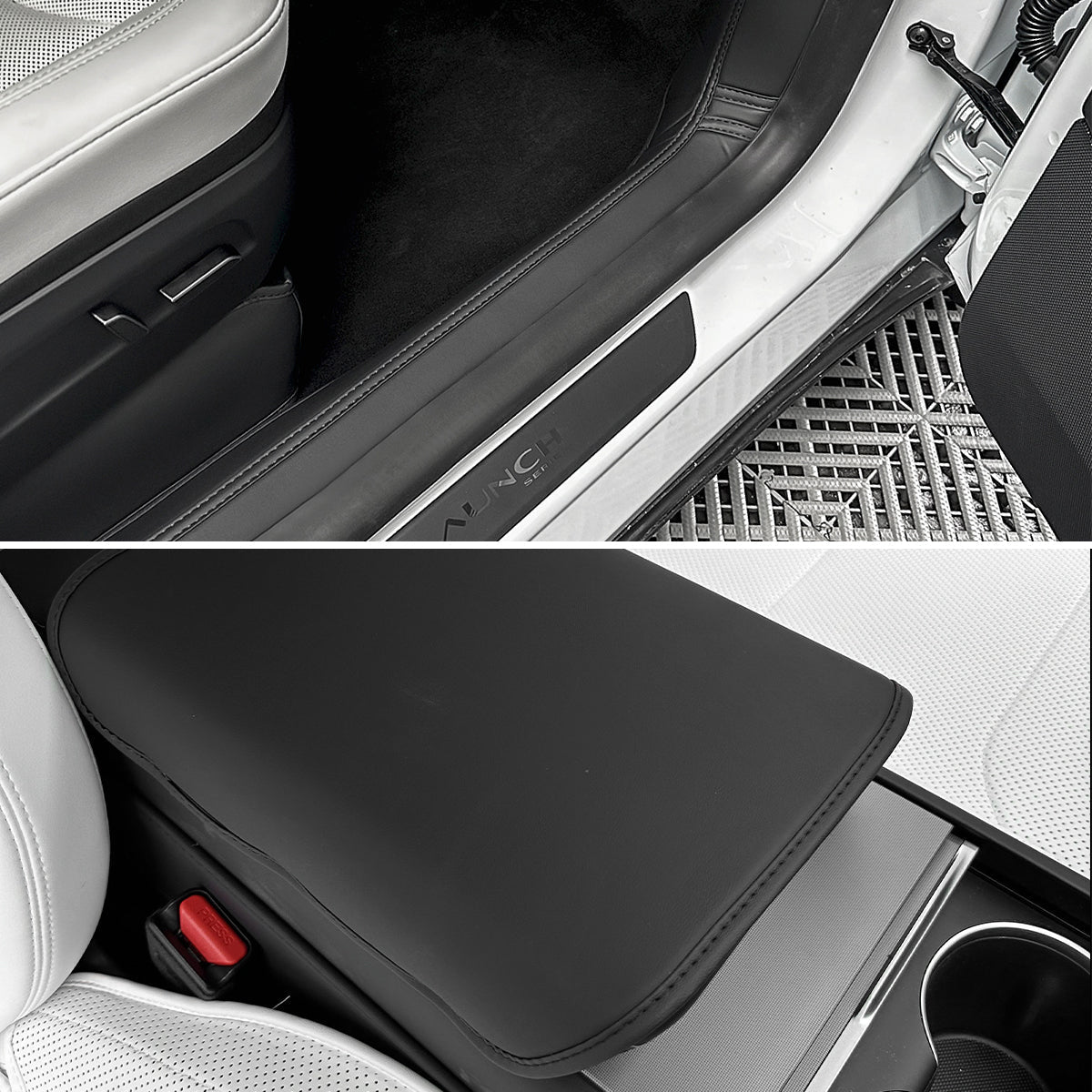 Napa Leather All-Around Interior Protection Kit for Tesla Model Y Juniper 2025+ - T-Launch