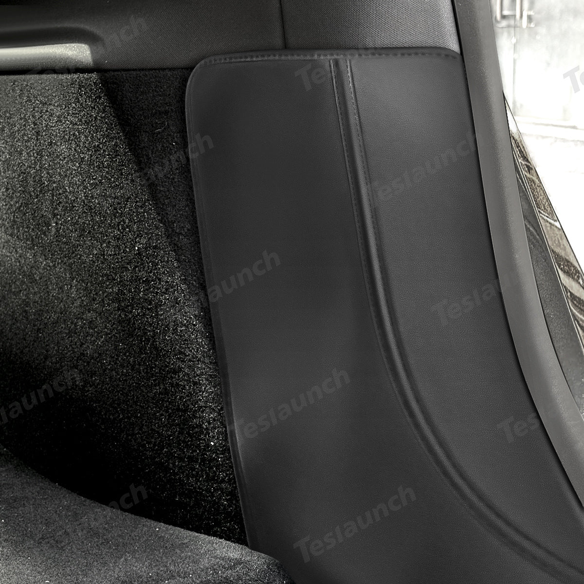 Napa Leather C-Pillar Protectors – Premium Protection for Tesla Model Y Juniper 2025+ - T-Launch