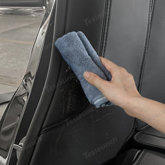 Napa Leather C-Pillar Protectors – Premium Protection for Tesla Model Y Juniper 2025+ - T-Launch