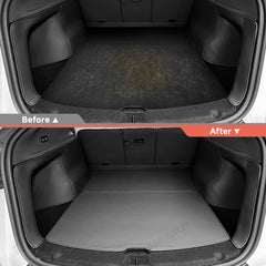 Napa Leather Rear Trunk Mat – Durable Protection for Tesla Model Y Juniper 2025+ - T-Launch