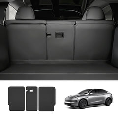 Nappa Leather Rear Seat Back Protector for Tesla Model Y Juniper 2025+ - T-Launch
