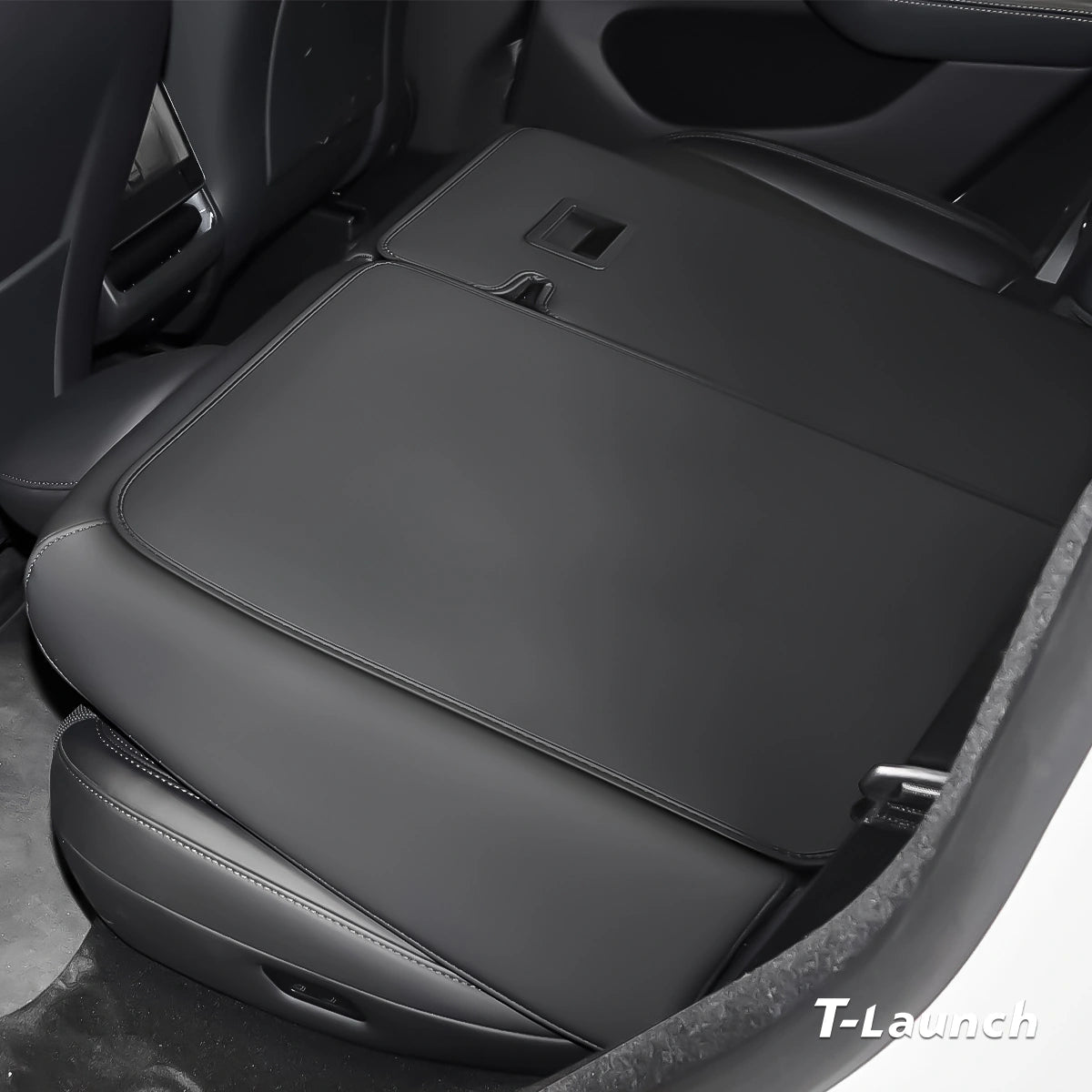 Nappa Leather Rear Seat Back Protector for Tesla Model Y Juniper 2025+ - T-Launch