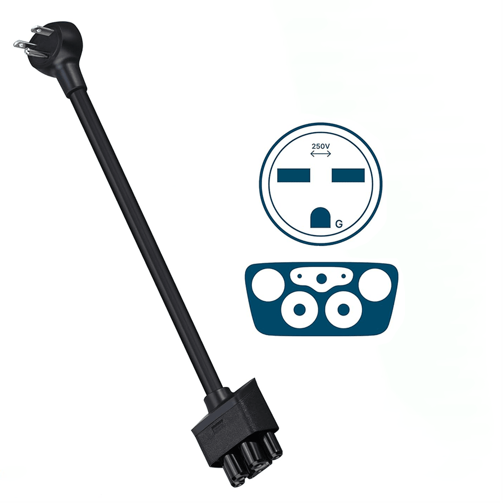 NEMA Adapter Gen 2 EV Charger Extension Cord Connector for Tesla Mobile Connector - T-Launch