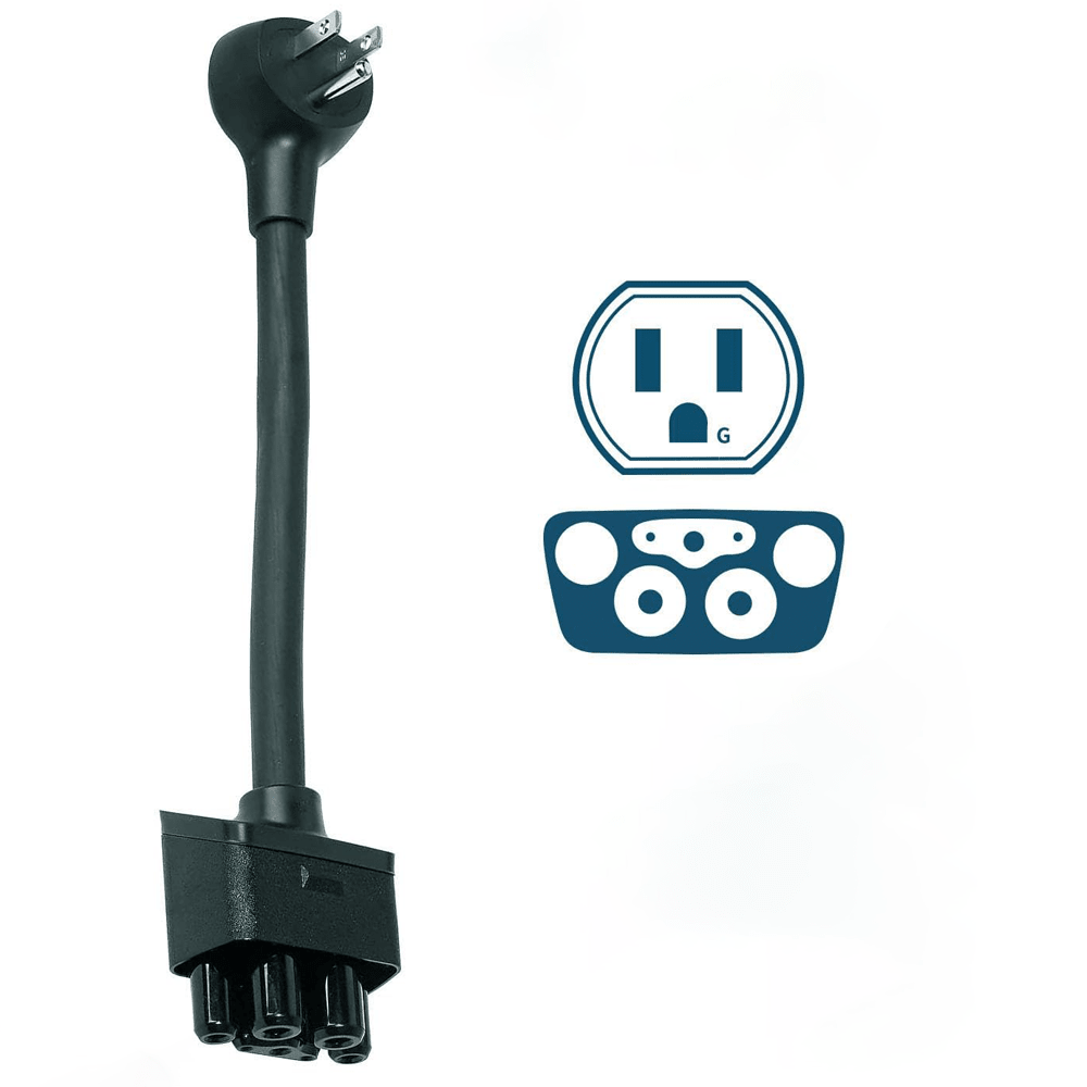 NEMA Adapter Gen 2 EV Charger Extension Cord Connector for Tesla Mobile Connector - T-Launch
