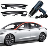 Suppression du pilier pour Tesla Model 3/Y-Noir brillant