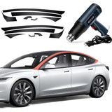 Suppression du pilier pour Tesla Model 3/Y-Noir brillant