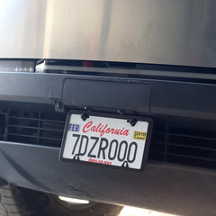 No-Drill Front License Plate Holder for Cybertruck - T-Launch