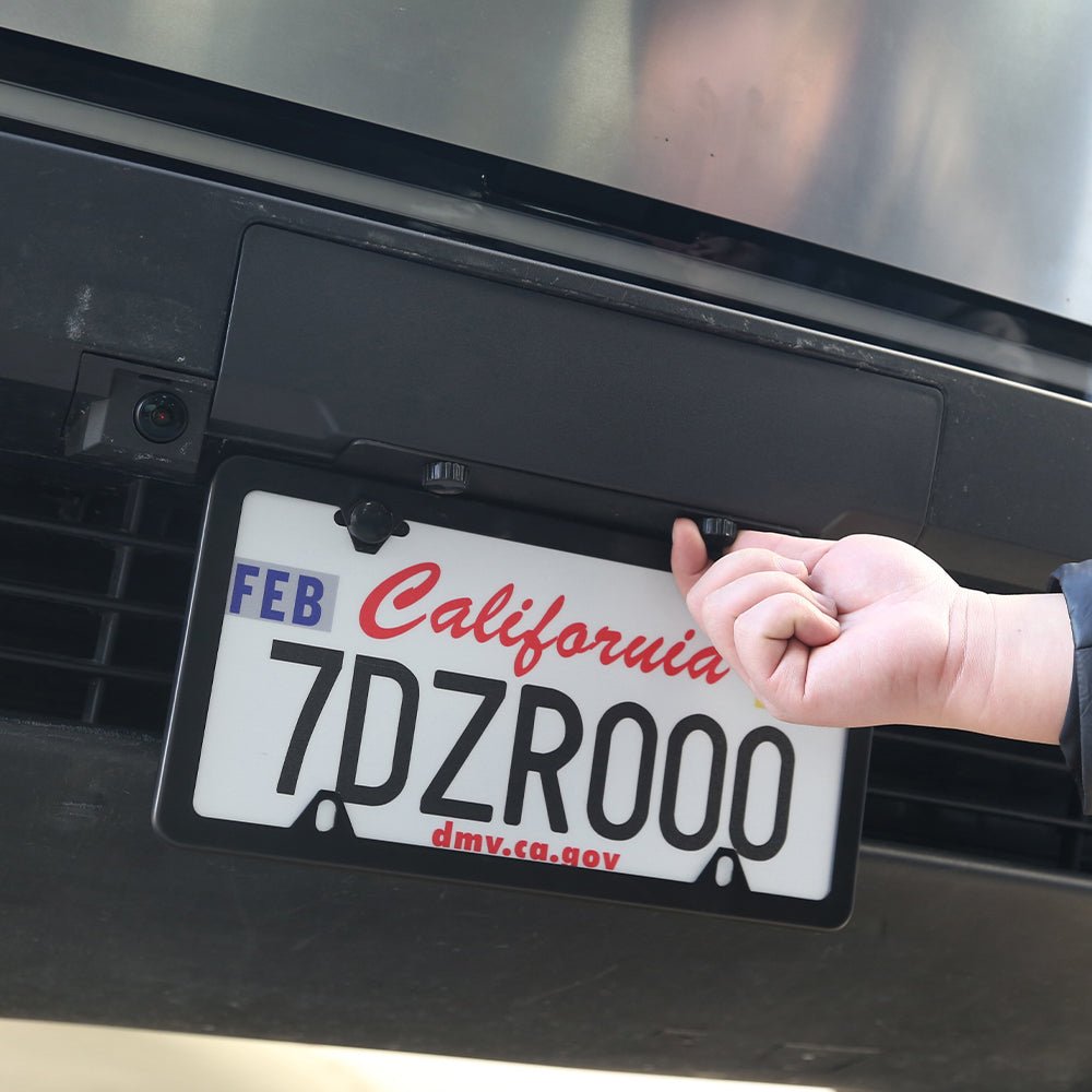 No-Drill Front License Plate Holder for Cybertruck - T-Launch