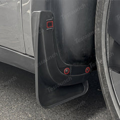 No-Drill Front & Rear Fender Mud Flaps for Tesla Model Y Juniper 2025+（4 PCS） - T-Launch
