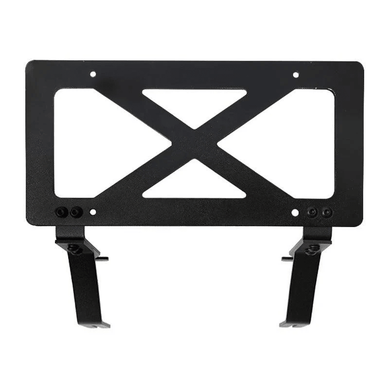 No Drill Model 3/Y Front License Plate Frame for Tesla- NO Adhesives, Quick Install - T-Launch