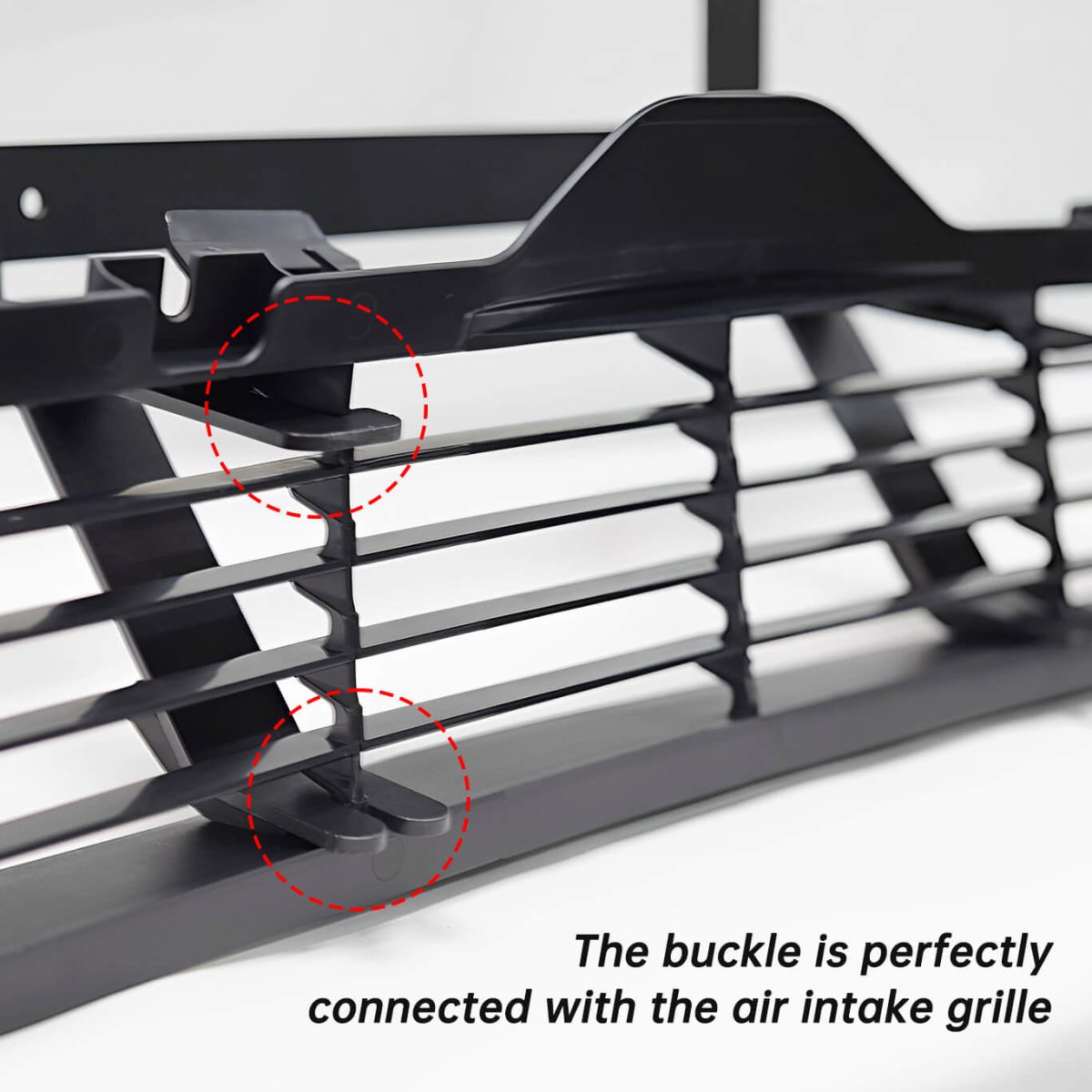 No Drill Model 3/Y Front License Plate Frame for Tesla- NO Adhesives, Quick Install - T-Launch