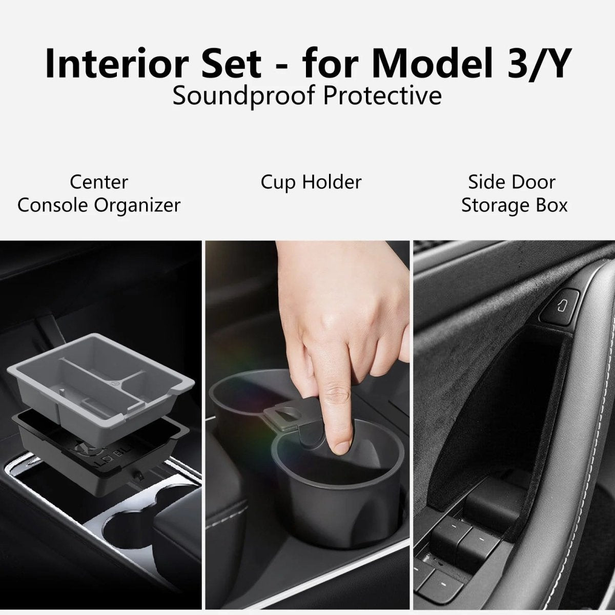 Noise Reduction Kit Set for Tesla - T-Launch