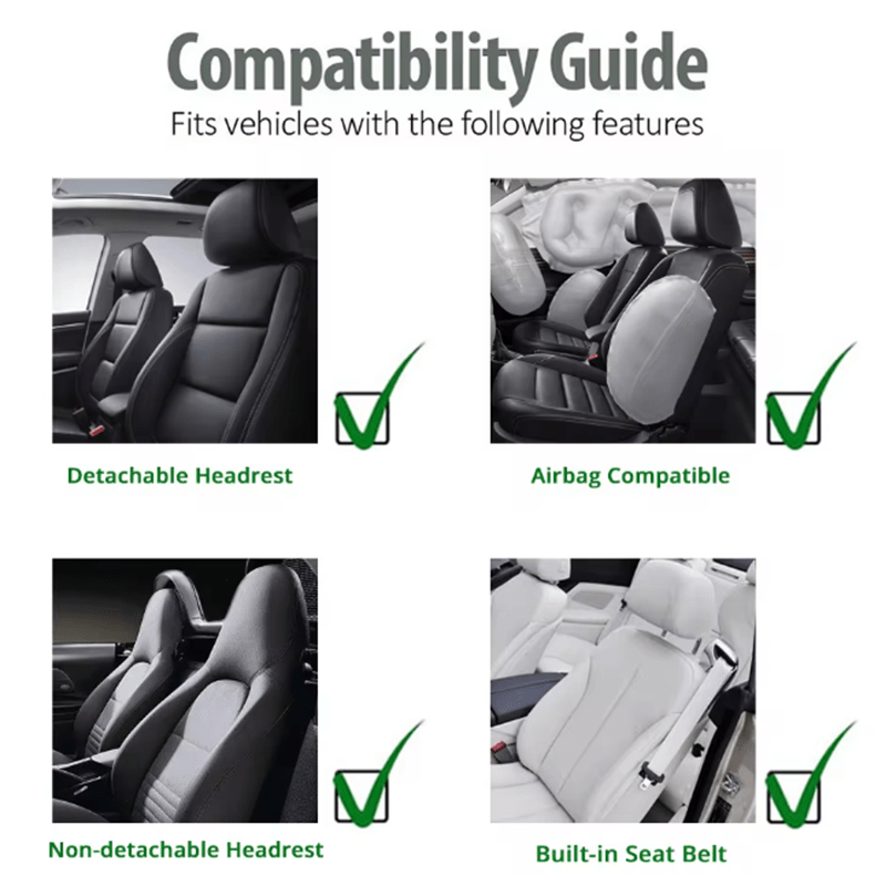 Non-Slip Neoprene Waterproof Seat Cover - Fits All Cars - T-Launch