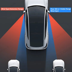 OEM Blind Spot Monitoring Side Mirror Glass Upgrade for Tesla Model 3 / Model Y (2021–2026) - T-Launch