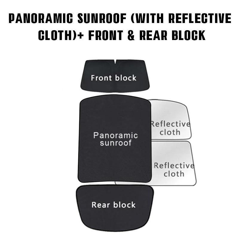 Openable Sunroofs and Panoramic Sunroofs Sunshades for Tesla Model S (2015+) - T-Launch