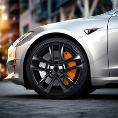 Orange 2021-2026 Model S/X Brake Caliper Covers (4Pcs) for Tesla - T-Launch