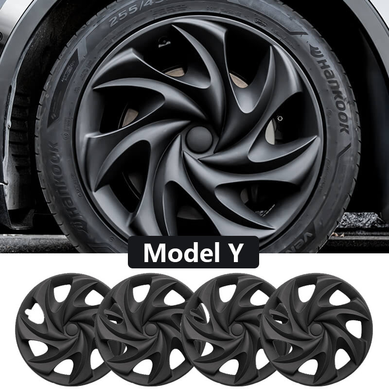 Phantom Wheel Hubcap for Tesla Model Y 19'' Gemini Wheels (4PCS) - T-Launch