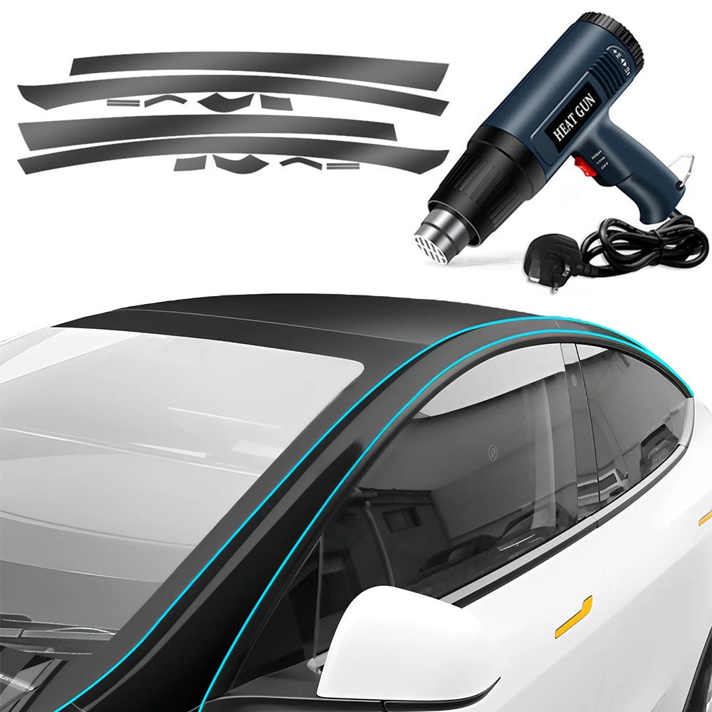 Pillar Delete for Tesla Model 3/Y- Glossy Black - T-Launch
