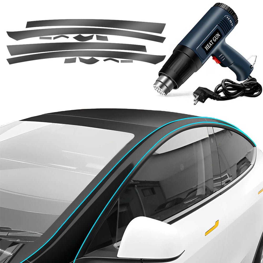 Pillar Delete for Tesla Model 3/Y- Glossy Black - T-Launch