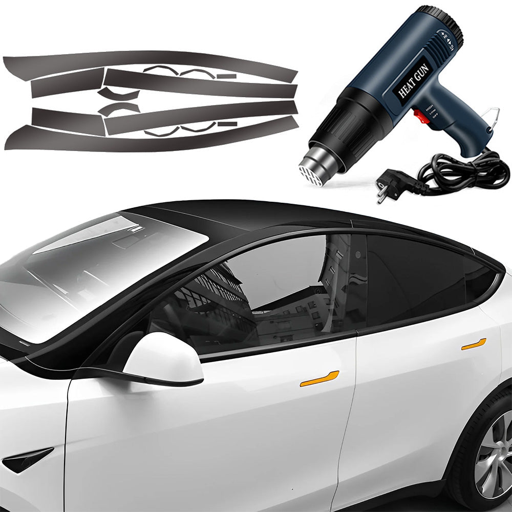 Pillar Delete for Tesla Model 3/Y- Glossy Black - T-Launch