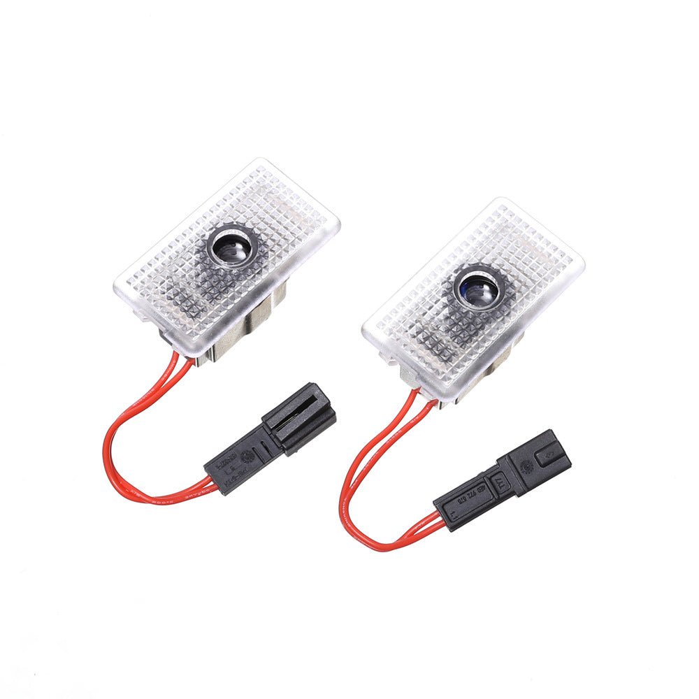 Plaid Projector Lights Model Ultra-Bright Puddle Lights Welcome Door Lamps For Tesla Model 3 Y S X (2 Pcs) - T-Launch