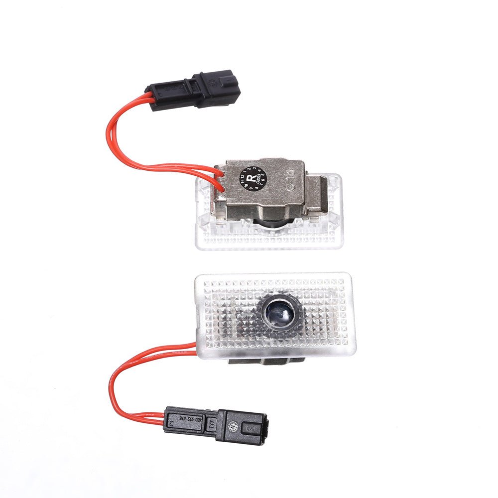Plaid Projector Lights Model Ultra-Bright Puddle Lights Welcome Door Lamps For Tesla Model 3 Y S X (2 Pcs) - T-Launch