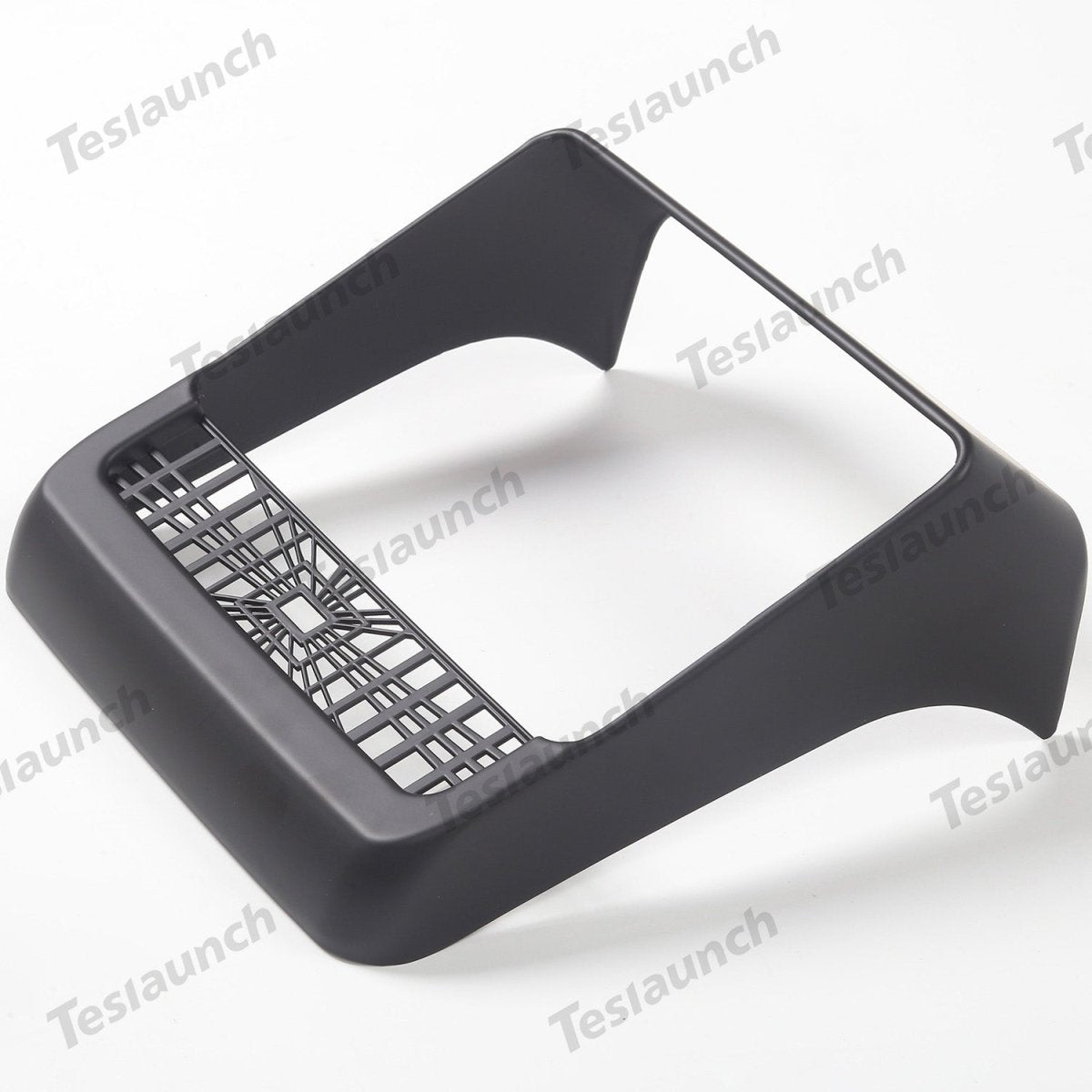 Plaid Rear Air Vent Screen Protector Frame (Carbon Fiber Pattern ABS) for Tesla Model Y Juniper 2025+ - T-Launch