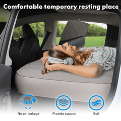 Portable Auto Inflatable Camping Mattress for Tesla Model Y - T-Launch