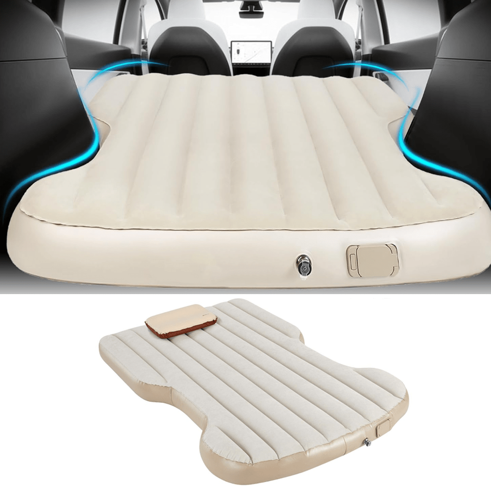 Portable Auto Inflatable Camping Mattress for Tesla Model Y - T-Launch