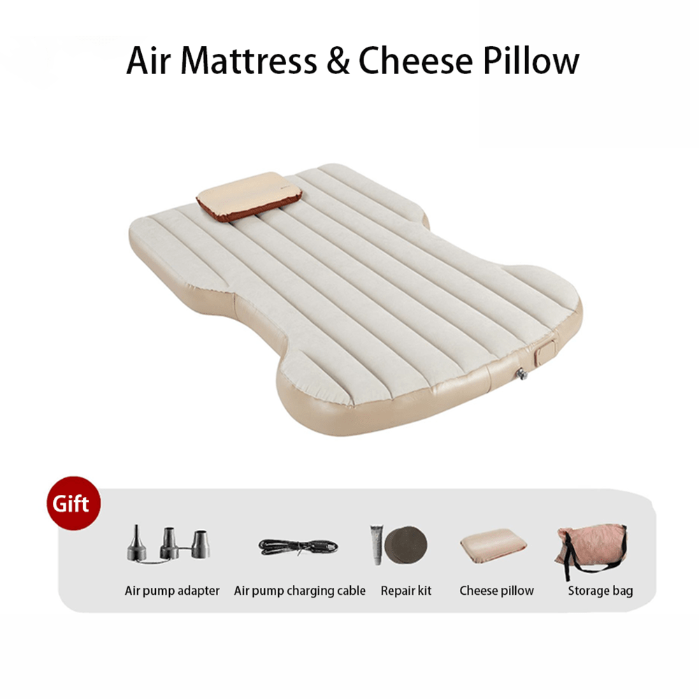 Portable Auto Inflatable Camping Mattress for Tesla Model Y - T-Launch
