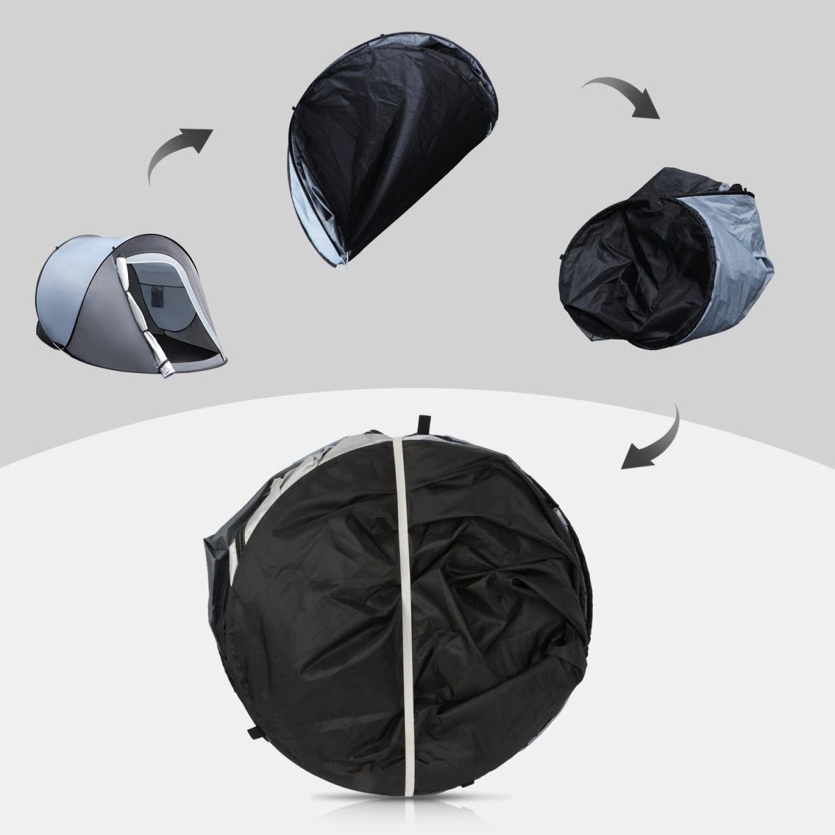 Portable Trunk Bed Pop-Up Camping Tent for Cybertruck - T-Launch