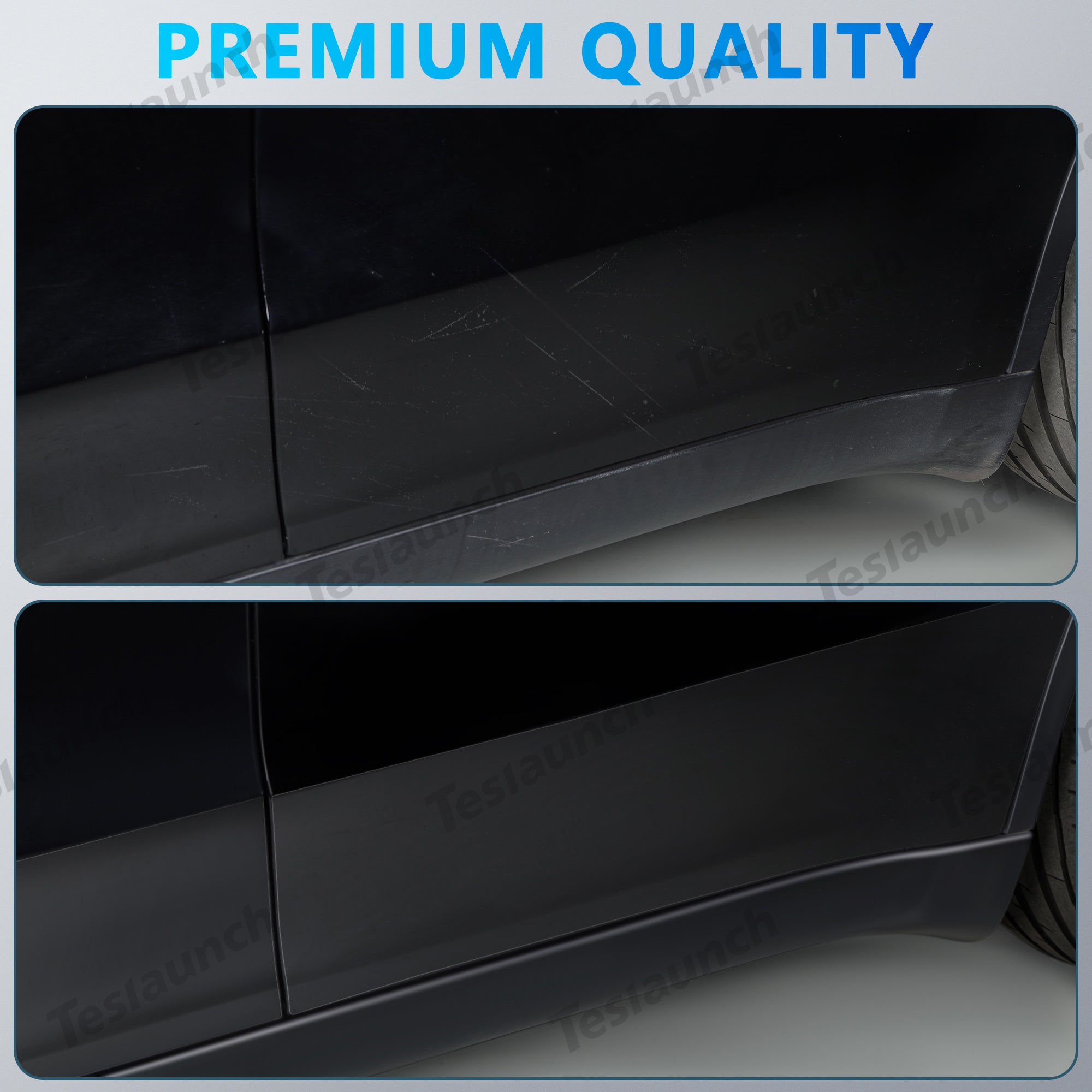 Model Y Rockers Clear Protection Film-PPF for Tesla(2021-2023)
