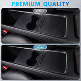 Model Y Dashboard Trim Center Consol Panel Side Trim Clear Protection Film Kit-PPF for Tesla (2021-20-20) 23) (5PCS)