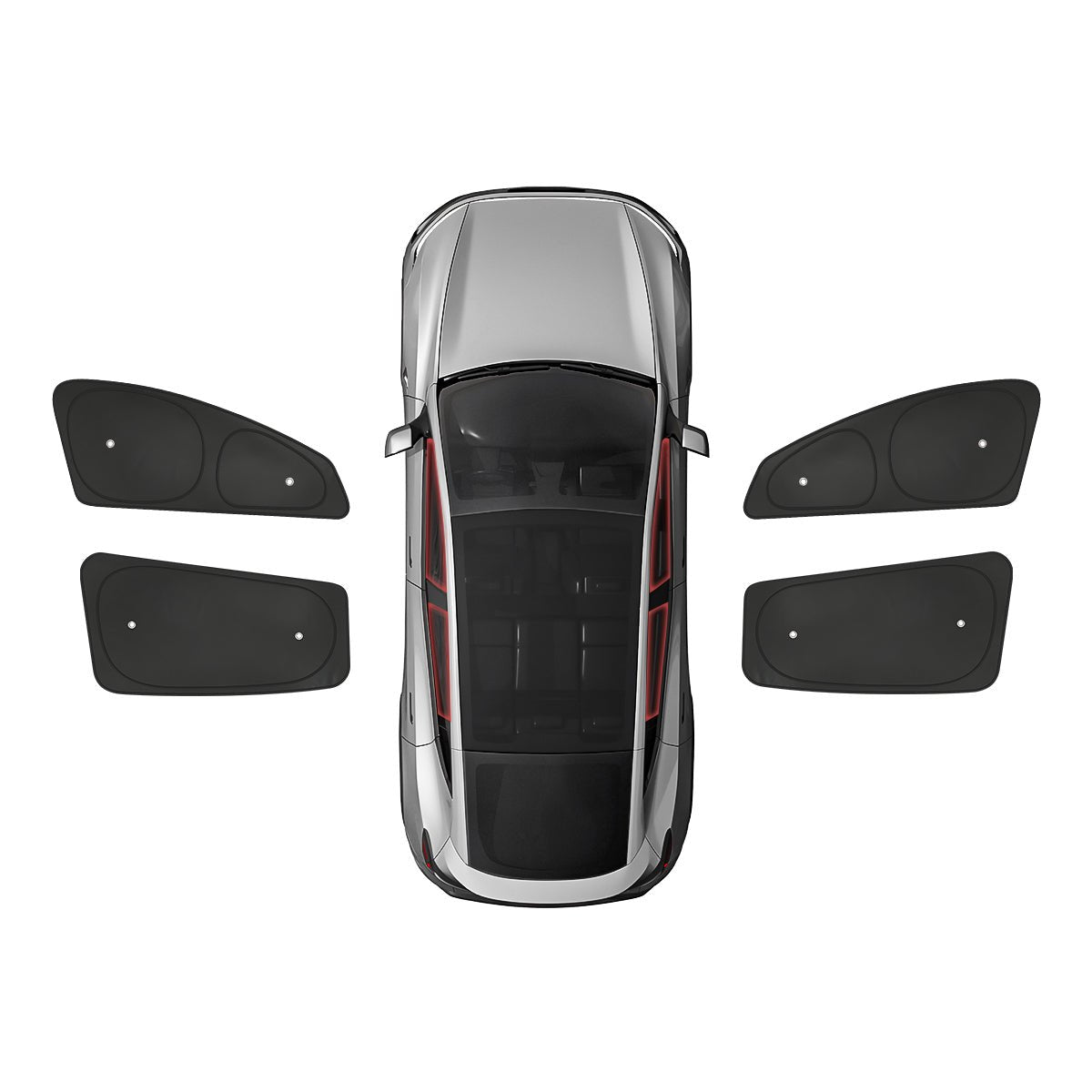 Privacy & Thermal Insulation Sunshade Curtains for 2026 New Tesla Model Y Standard - T-Launch
