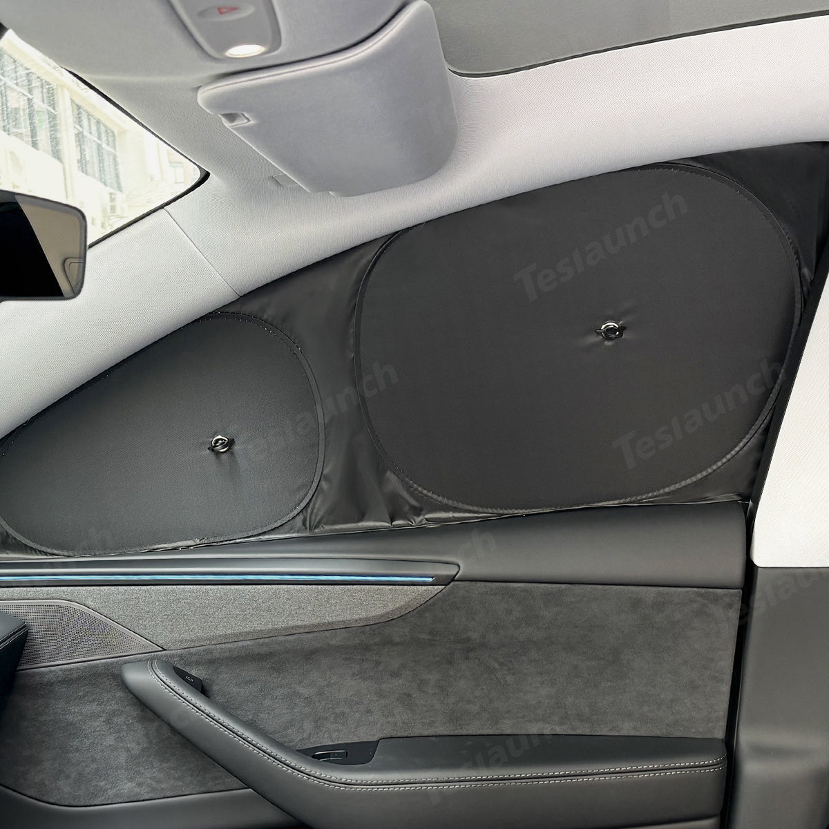 Privacy & Thermal Insulation Sunshade Curtains for 2026 New Tesla Model Y Standard - T-Launch