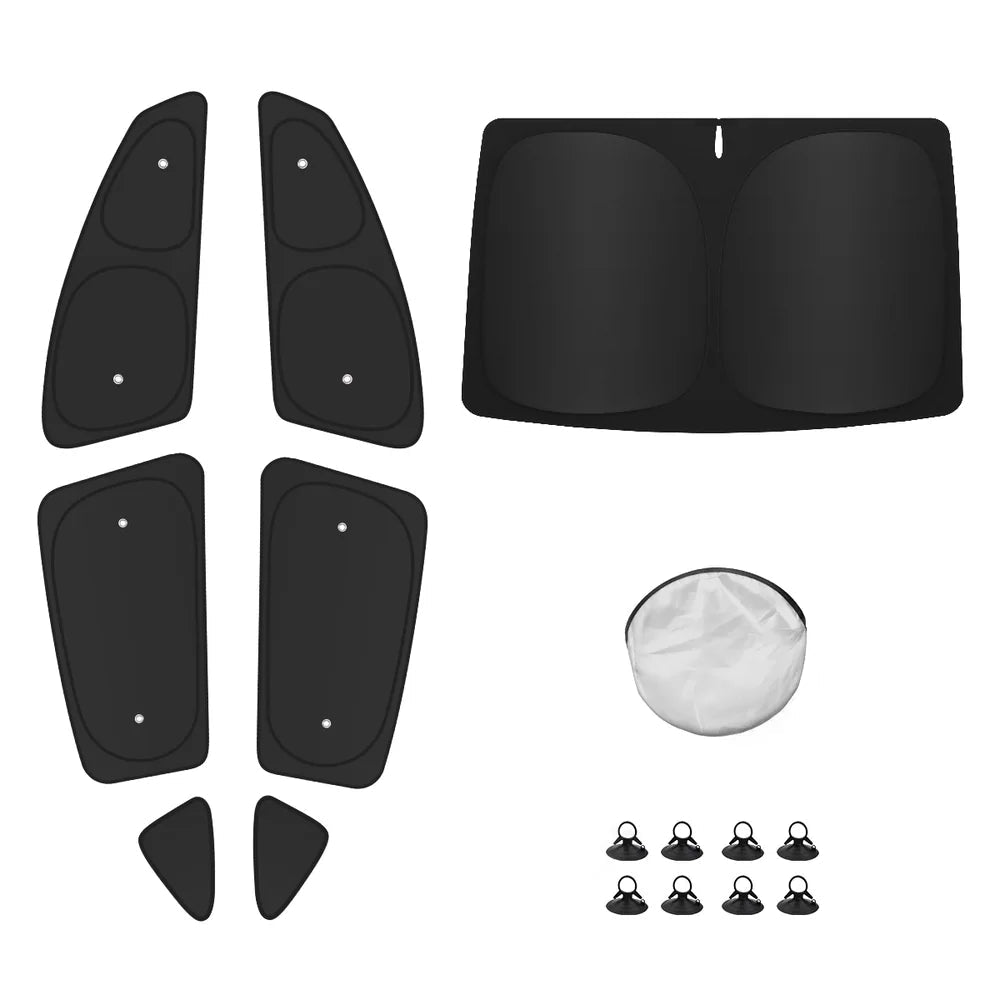 Privacy & Thermal Insulation Sunshade Curtains for 2026 New Tesla Model Y Standard - T-Launch