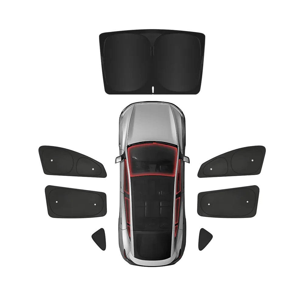 Privacy & Thermal Insulation Sunshade Curtains for 2026 New Tesla Model Y Standard - T-Launch
