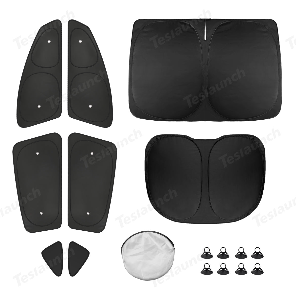 Privacy & Thermal Insulation Sunshade Curtains for Tesla Model Y Juniper 2025+ - T-Launch