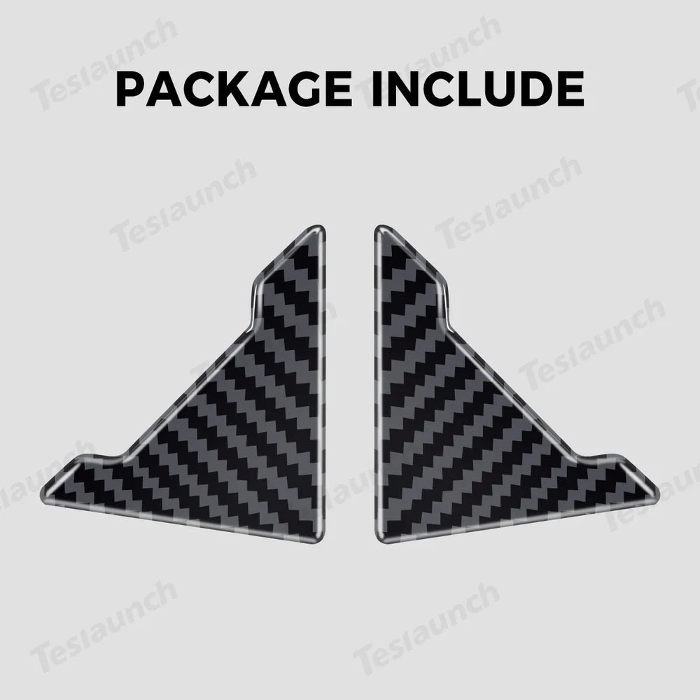 PVC Carbon Pattern Door Corner Guards – Universal Fit for All Cars - T-Launch