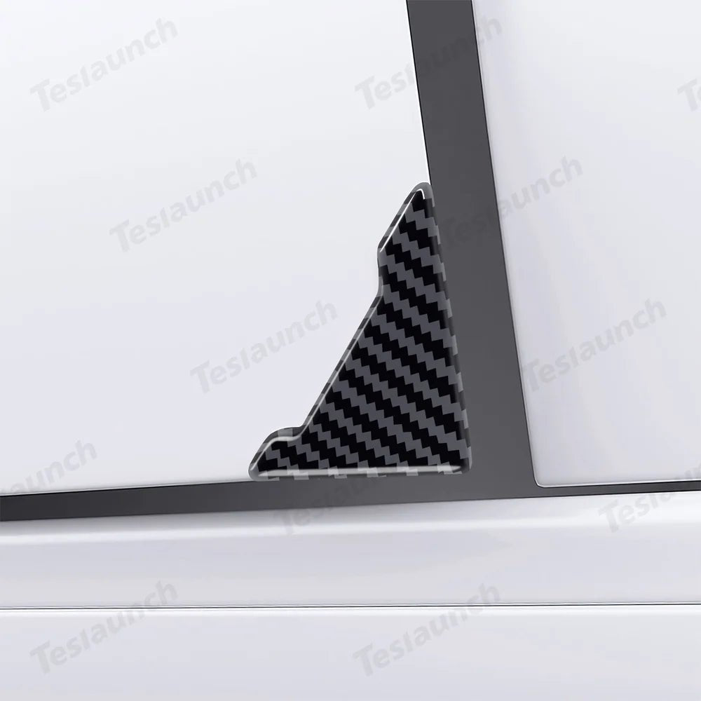 PVC Carbon Pattern Door Corner Guards – Universal Fit for All Cars - T-Launch