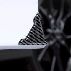 PVC Carbon Pattern Door Corner Guards – Universal Fit for All Cars - T-Launch