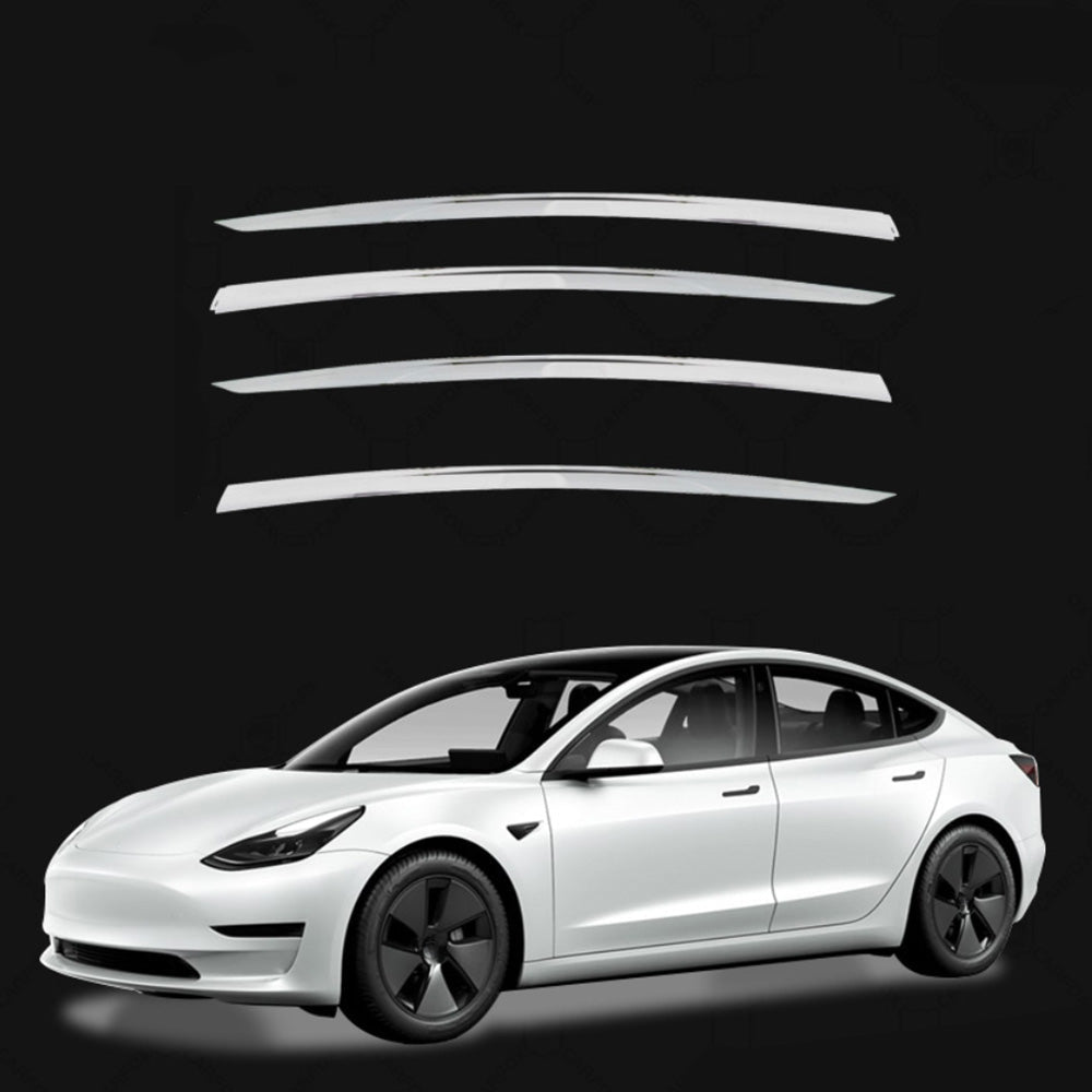 Rain Guard Side Window Deflectors (4 PCS) for Tesla Model 3/Y - T-Launch