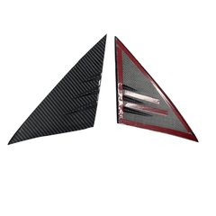 [Real Carbon Fiber] A-pillar Triangle Spoiler Cover For Tesla 2024+ Model 3 Highland (2 Pcs) - T-Launch