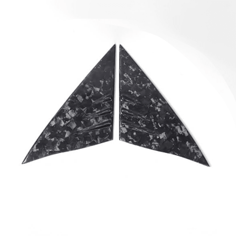 [Real Carbon Fiber] A-pillar Triangle Spoiler Cover For Tesla 2024+ Model 3 Highland (2 Pcs) - T-Launch