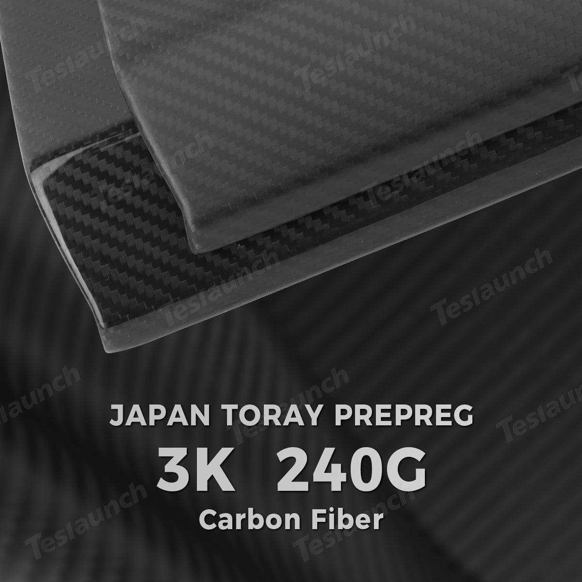 [Real Carbon Fiber] Backseat Air Vent Top Cover for Cybertruck - T-Launch