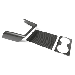 [Real Carbon Fiber] Center Console Cover Kit For Model X 2021+ - T-Launch