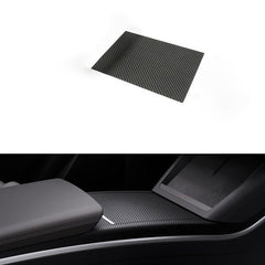 [Real Carbon Fiber] Center Console Cover Kit For Model X 2021+ - T-Launch