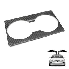 [Real Carbon Fiber] Center Console Cover Kit For Model X 2021+ - T-Launch